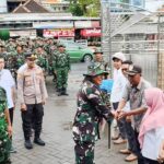 Penyambutan Satgas TMMD ke-128 di Slempit Penuh Semangat dan Kebersamaan