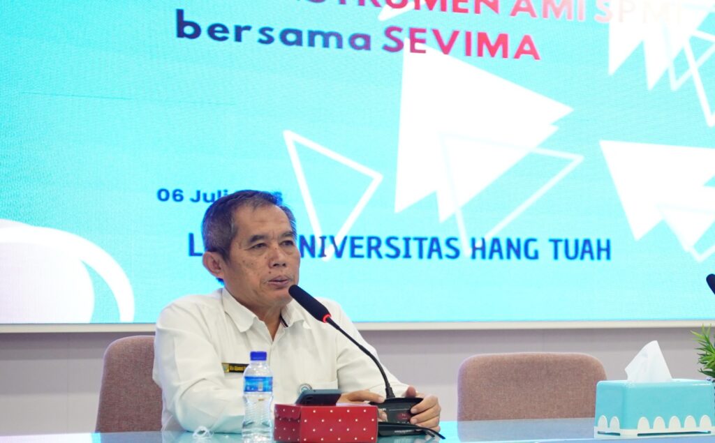 LPM Universitas Hang Tuah Perkuat Budaya Mutu Melalui Pendampingan Implementasi SPMI Bersama SEVIMA