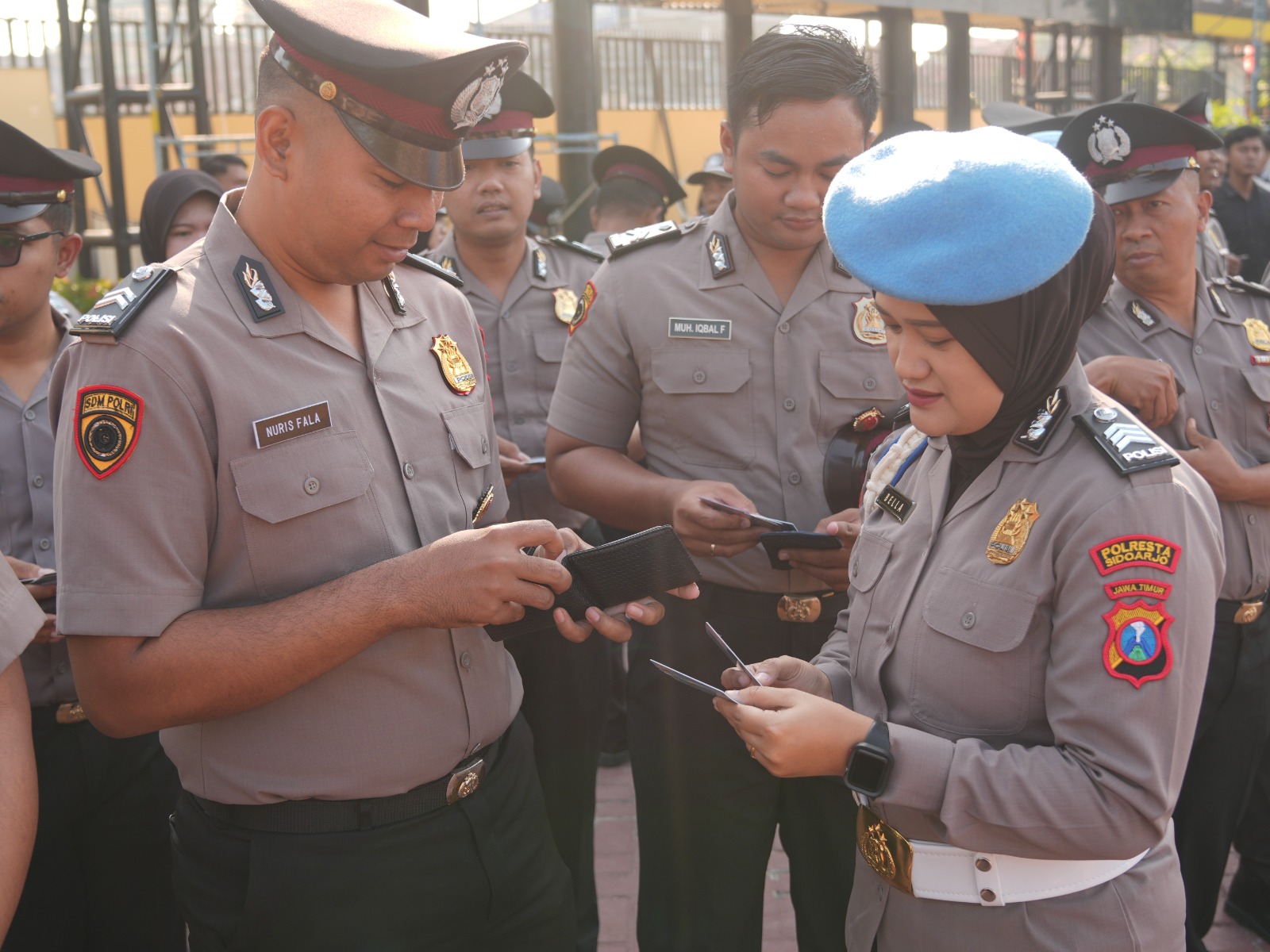 Bidpropam Polda Jatim Gelar Operasi Gaktibplin Anggota Polresta Sidoarjo
